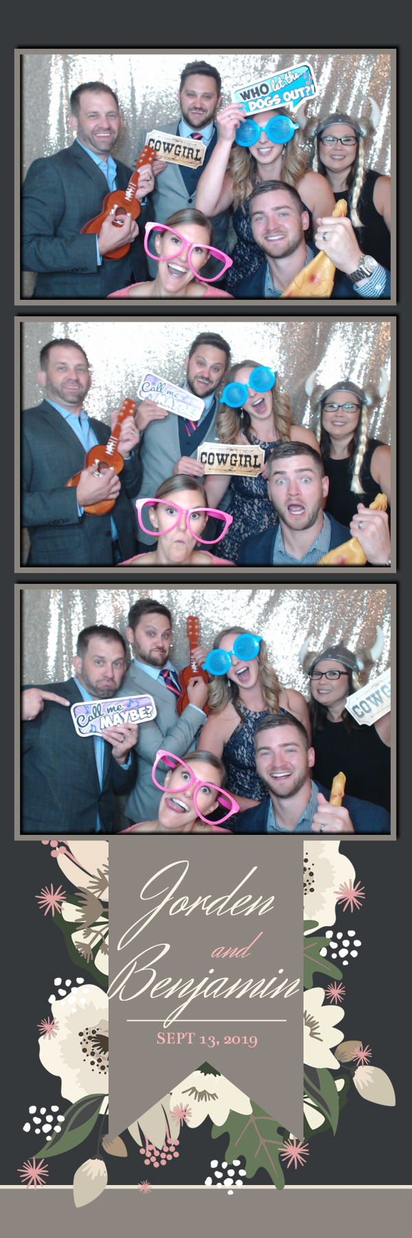 Jorden and Benjamin are getting hitched | View more photos from the event at gallery.photoboothbillings.com/u/PhotoBoothBillings/Jorden-and-Benjamin-are-getting-hitched